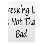Breaking Up Is Not That Bad Customized Stationery