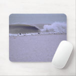 breaking wave and seagulls mousepads