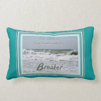 Breaking Wave Lumbar Throw Pillow