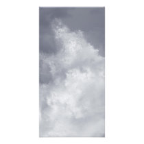 Breaking waves custom photo card
