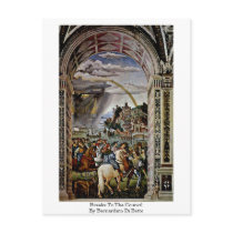 Breaks To The Council By Bernardino Di Betto Post Card