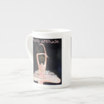 Breaktime Ballet on Porcelain Porcelain Mugs