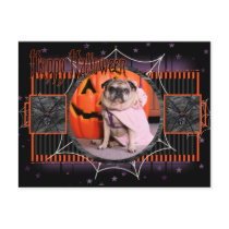 Breanna - Pug postcards