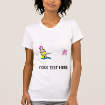 BREASRT CANCER Fishing T-Shirt