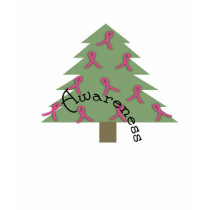 BREAST CA AWARENESS TREE-Unique design t-shirts by gailg1957 BREAST CA AWARENESS TREE-Unique design t-shirts