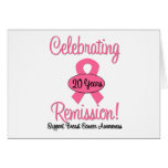 Breast Cancer 20 Year Remission cards