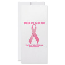 Breast Cancer and HealthCare rack cards by kcwired Breast Cancer and HealthCare rack cards