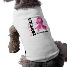 Breast Cancer Awareness 5 Doggie Tee Shirt