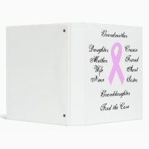Breast Cancer Awareness Binder