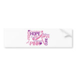 Breast Cancer Awareness Bumper Sticker