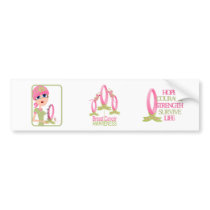 Breast Cancer Awareness bumper stickers by SweetRascal Breast Cancer Awareness bumper stickers