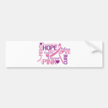 Breast Cancer Awareness Bumper Sticker