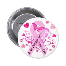 Breast Cancer Awareness Buttons