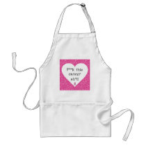 Breast Cancer Awareness - Cancer is Rude Apron