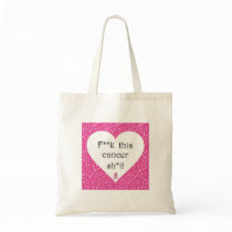Breast Cancer Awareness - Cancer is Rude! bags