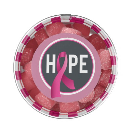 Breast Cancer Awareness Candy Favors Chewing Gum Zazzle