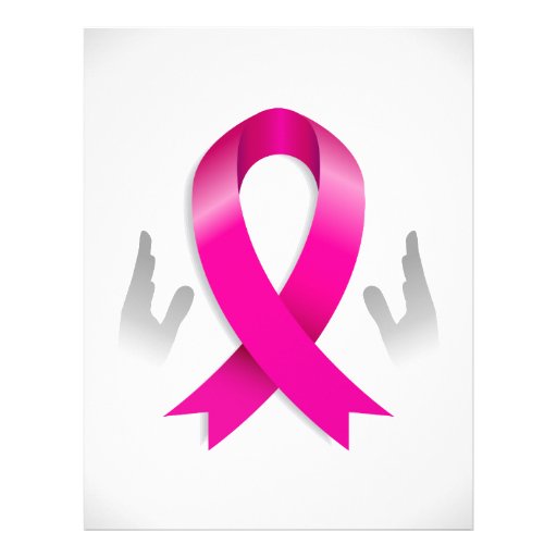 Breast Cancer Awareness Charity Pink Ribbon Letterhead ...