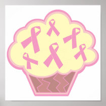 Breast Cancer Awareness Cupcake Posters