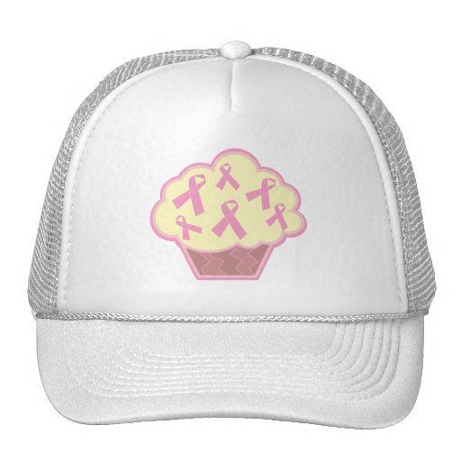 Breast Cancer Awareness Cupcake Trucker Hats