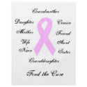 Breast Cancer Awareness flyers