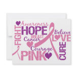Breast Cancer Awareness Personalized Announcement