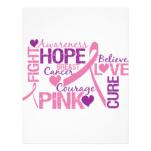 Breast Cancer Awareness Letterhead