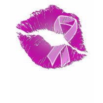 Breast Cancer Awareness Lips t-shirts