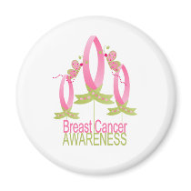 Breast Cancer Awareness magnets