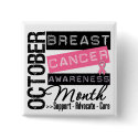Breast Cancer AWARENESS Month buttons
