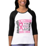 Breast Cancer Awareness Month Heart 1.5 T-shirt