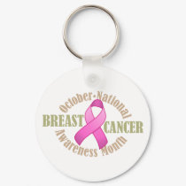 Breast Cancer Awareness Month Keychain