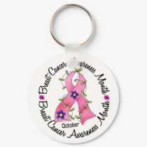 Breast Cancer Awareness Month keychains by awarenessgifts Breast Cancer Awareness Month keychains