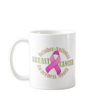Breast Cancer Awareness Month Mug by jamieco Breast Cancer Awareness Month Mug