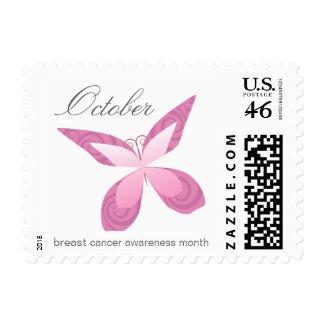 breast cancer awareness month stamp