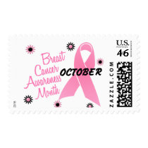 Breast Cancer Awareness Month Postage Stamp