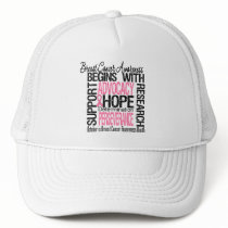 Breast Cancer Awareness Month Remembrance hats