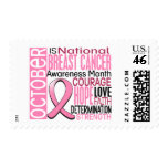 Breast Cancer Awareness Month Ribbon I2 1.3 Postage