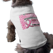 Breast Cancer Awareness Month Ribbon I2 1.5 Dog Tee