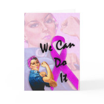 Breast Cancer Awareness Month, Rosie the Riveter Cards