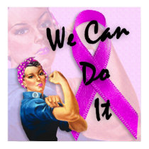 Breast Cancer Awareness Month, Rosie the Riveter posters
