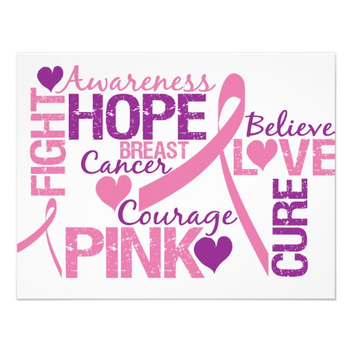 Breast Cancer Awareness Personalized Announcement