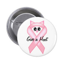Breast Cancer Awareness - Pink Owl Ribbon