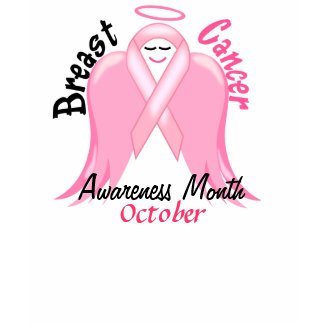Breast Cancer Awareness - Pink Ribbon Angel Shirt shirt