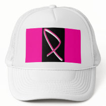 Breast Cancer Awareness Pink Ribbon I hats by colorimages Breast Cancer Awareness Pink Ribbon I hats