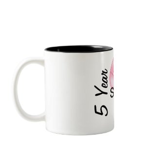 Breast Cancer Awareness - Pink Survivor Ribbon mug