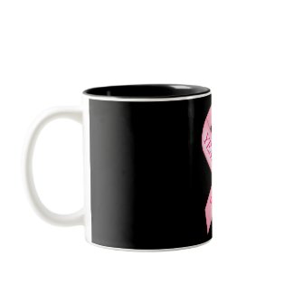 Breast Cancer Awareness - Pink Survivor Ribbon mug