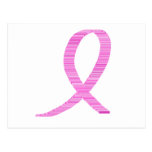 Breast Cancer Awareness Pinkt Ribbon postcards