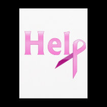 breast cancer awareness postcards
