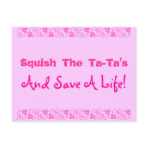 Breast Cancer Awareness Postcard