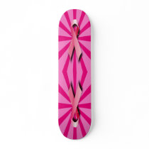 BREAST CANCER AWARENESS RIBBONS skateboards